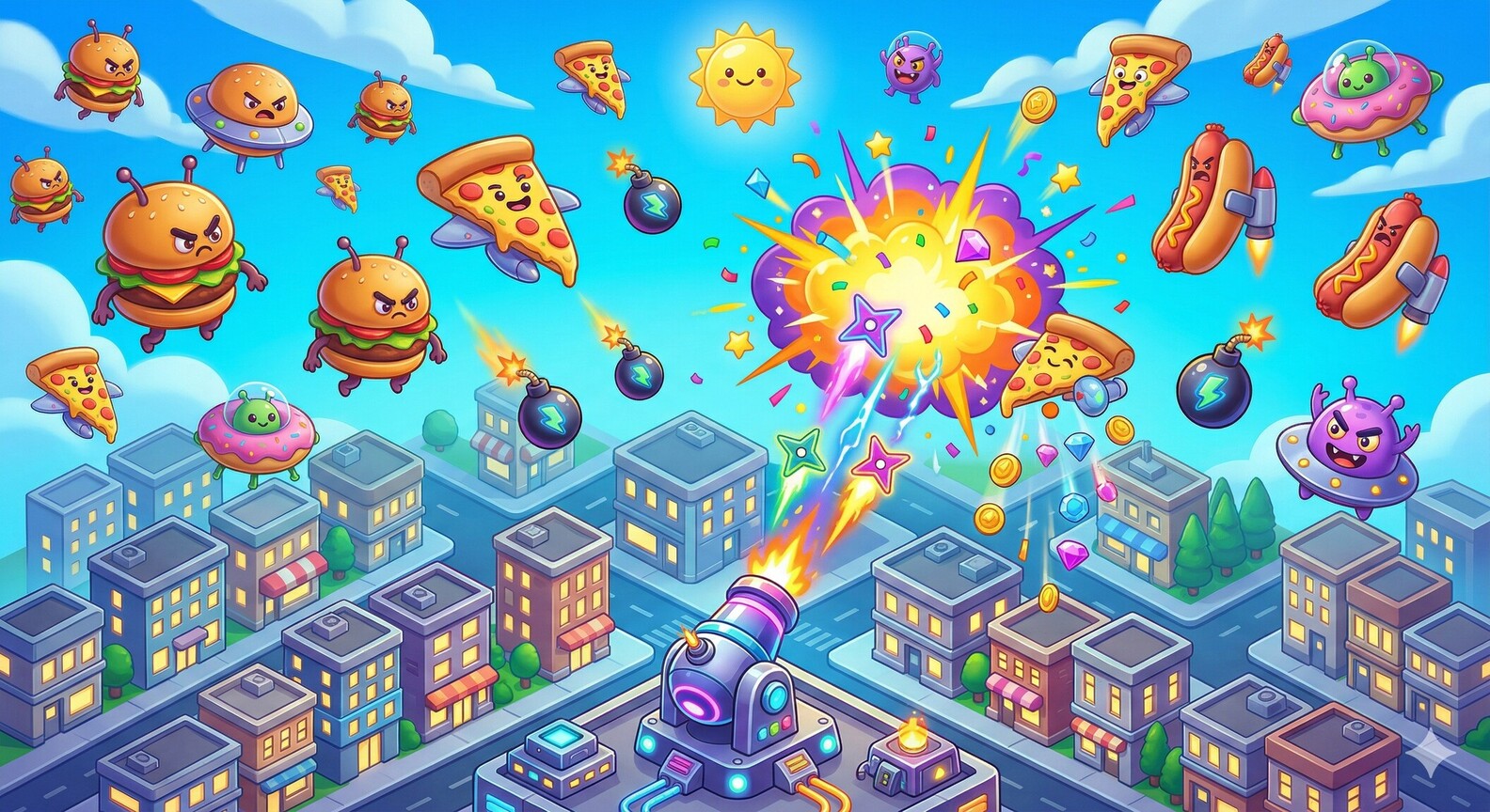 🏙️ מטווח בעיר (Shooter)